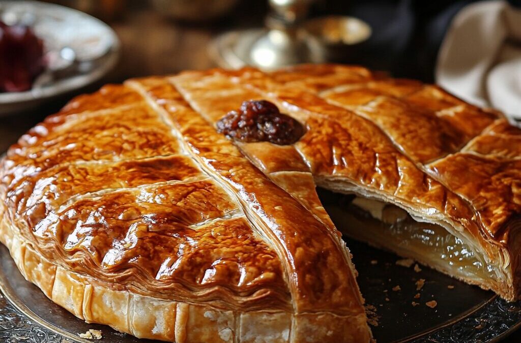 galette des rois entamee