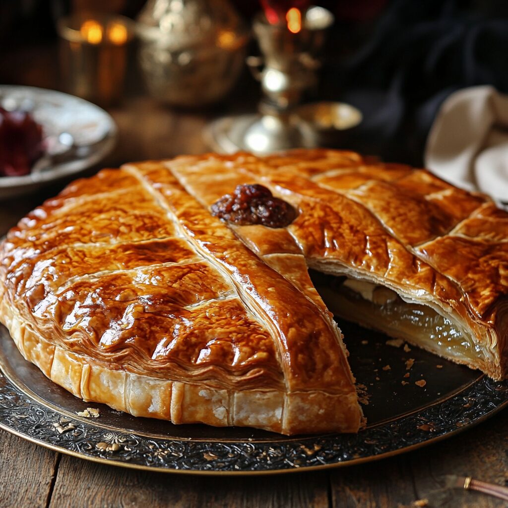 galette des rois entamee galette des rois entamee